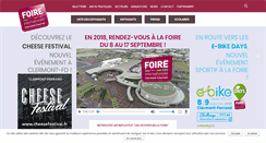 Desktop Screenshot of foire-de-clermont.com